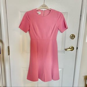 Split Sleeve Fit and Flare Dress
